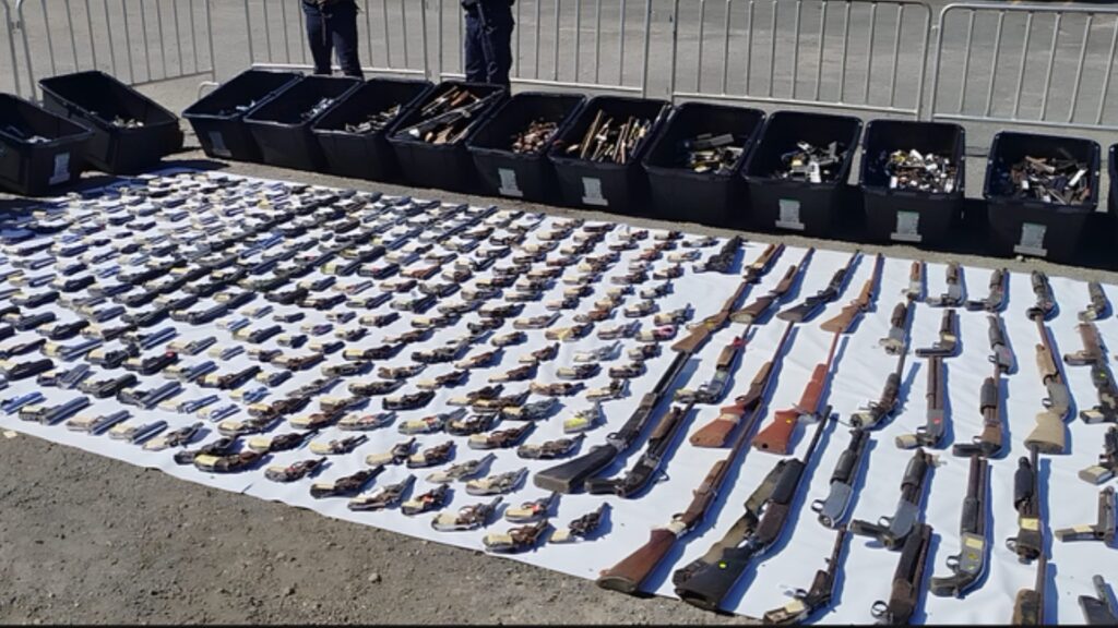 video:-autoridades-destruyen-mas-de-tres-mil-armas-de-fuego-usadas-para-delinquir